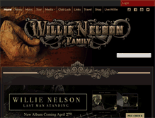 Tablet Screenshot of clubluck.willienelson.com